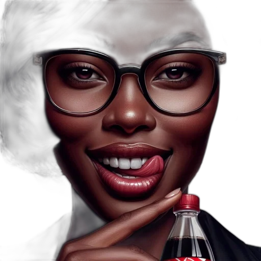 face, photorealistic, concept art, comic book art, cartoon, red, portrait, black transparent PNG cut-out