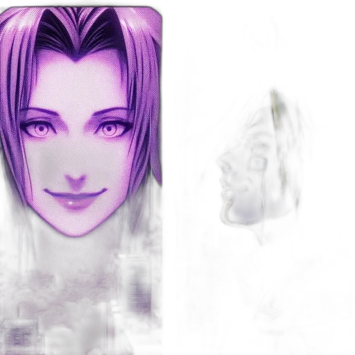 face, mask, hair, creature, concept art, fantasy art, photorealistic, anime transparent PNG cut-out