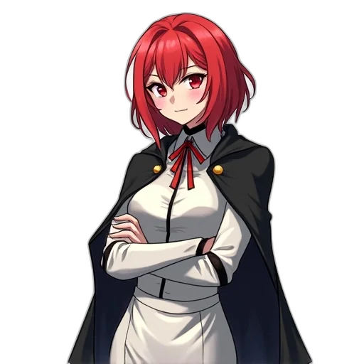 staff, dress, jacket, weapon, pixel art, anime, concept art, fantasy art transparent PNG cut-out