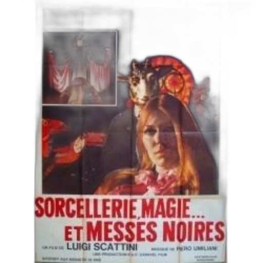 staff, vintage, movie, poster, title, sorcellerie, magie, messes transparent PNG cut-out