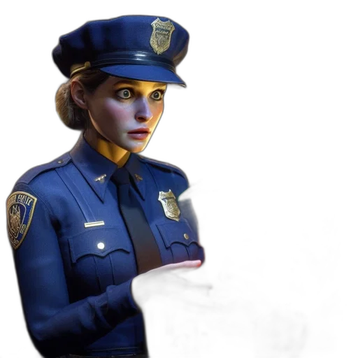 staff, face, robot, weapon, concept art, photorealistic, 3d render, comic book art transparent PNG cut-out
