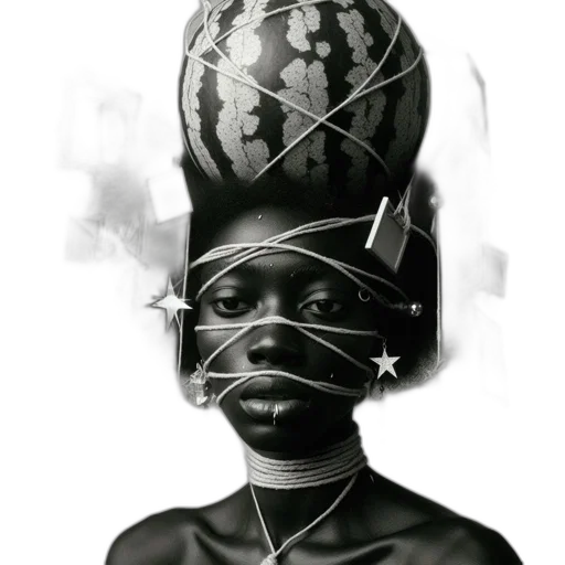 crown, mask, face, hat, concept art, photorealistic, comic book art, cyberpunk transparent PNG cut-out