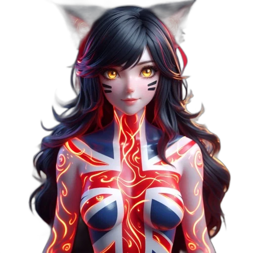 mask, dress, fantasy art, pixel art, concept art, anime, fire, red transparent PNG cut-out