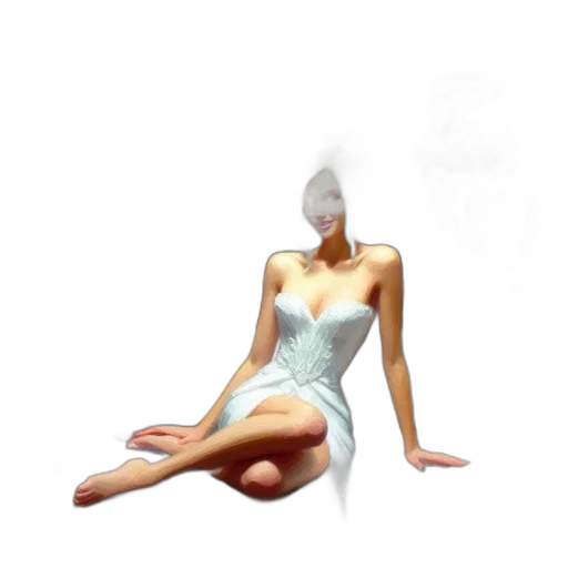 dress, mask, jewelry, robot, 3d render, concept art, photorealistic, pixel art transparent PNG cut-out