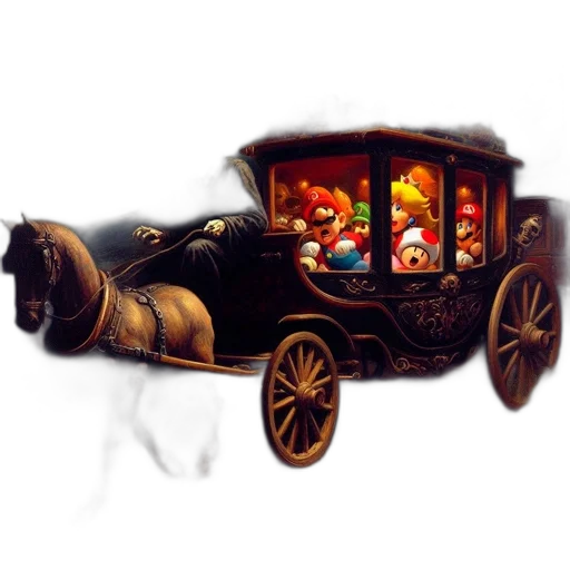 car, weapon, furniture, concept art, fantasy art, pixel art, 3d render, night transparent PNG cut-out
