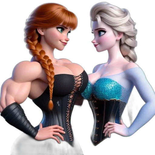 dress, 3d render, concept art, fantasy art, cartoon, snow, image, portrays transparent PNG cut-out