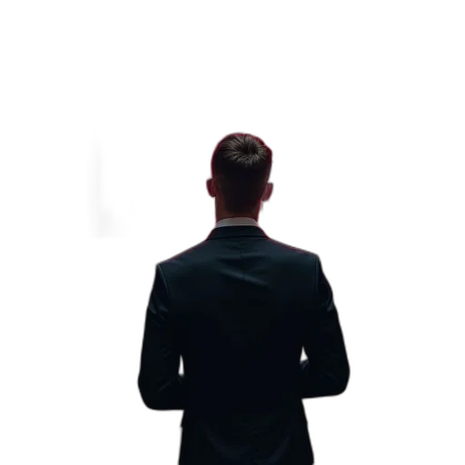 jacket, staff, robot, hair transparent PNG cut-out