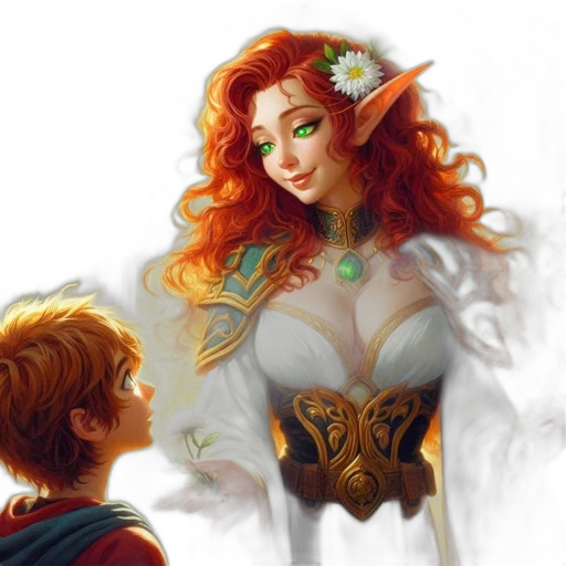 fantasy art, concept art, pixel art, photorealistic, fire, green, golden, luxurious transparent PNG cut-out