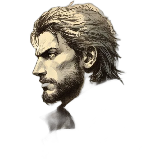 face, hair, mask, photorealistic, concept art, fantasy art, pixel art, earth tones transparent PNG cut-out