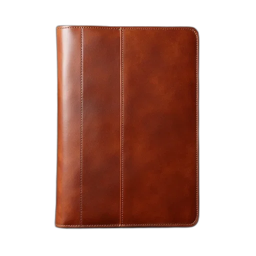 leather, business, portfolio, folder transparent PNG cut-out