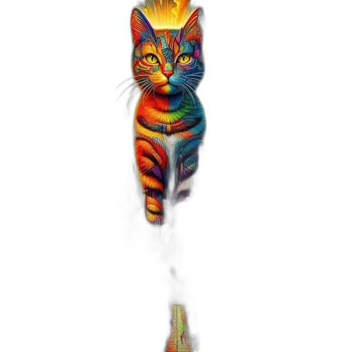 staff, weapon, umbrella, animal, pixel art, fantasy art, concept art, comic book art transparent PNG cut-out