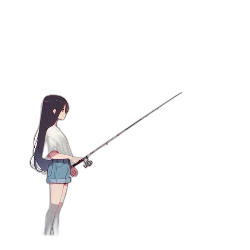 weapon, sword, staff, umbrella, anime, concept art, pixel art, fantasy art transparent PNG cut-out