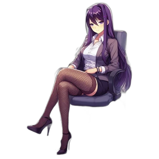 furniture, staff, jacket, dress, pixel art, anime, concept art, cartoon transparent PNG cut-out