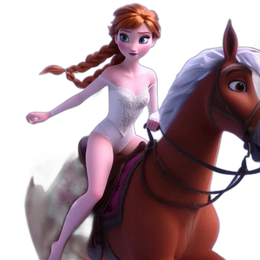 dress, concept art, 3d render, fantasy art, cartoon, underwater, animated, character transparent PNG cut-out
