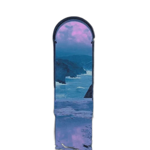 sword, bottle, furniture, umbrella, vaporwave, concept art, fantasy art, anime transparent PNG cut-out