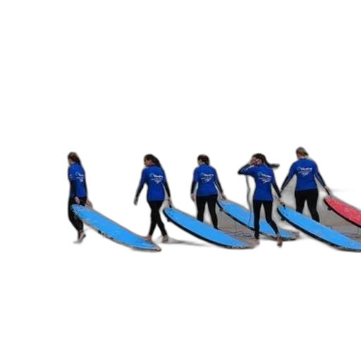 staff, umbrella, concept art, 3d render, pixel art, blue, group, surfers transparent PNG cut-out