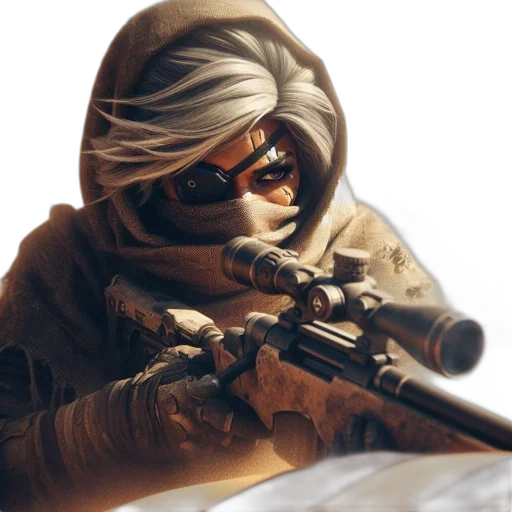 weapon, mask, face, staff, concept art, photorealistic, comic book art, 3d render transparent PNG cut-out