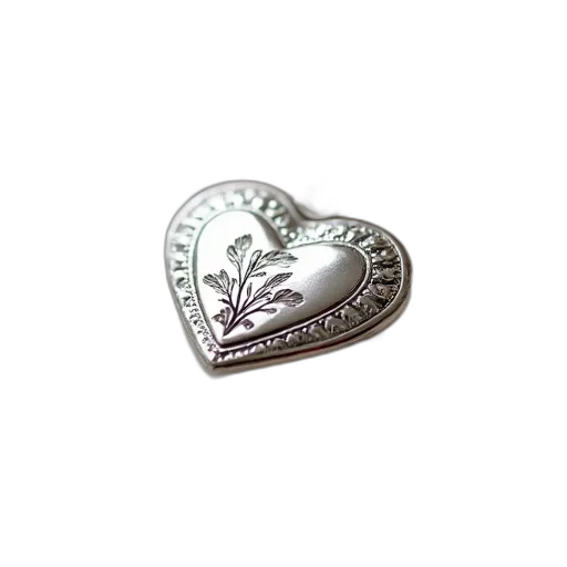 jewelry, dragon, crown, elegant, heart, sterling, charm, personal transparent PNG cut-out