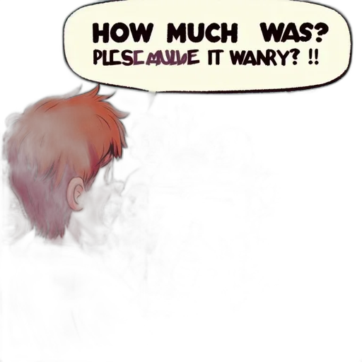 hair, concept art, comic book art, watercolor, young, boy, holds, cereal transparent PNG cut-out