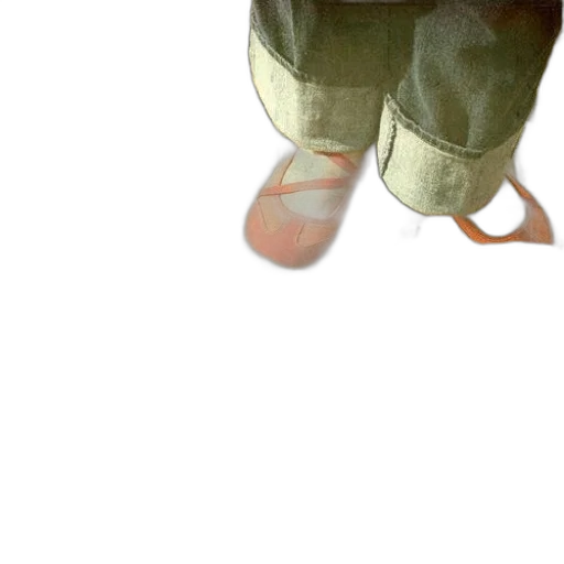 shoes, jacket, creature, staff, 3d render, photorealistic, concept art, watercolor transparent PNG cut-out