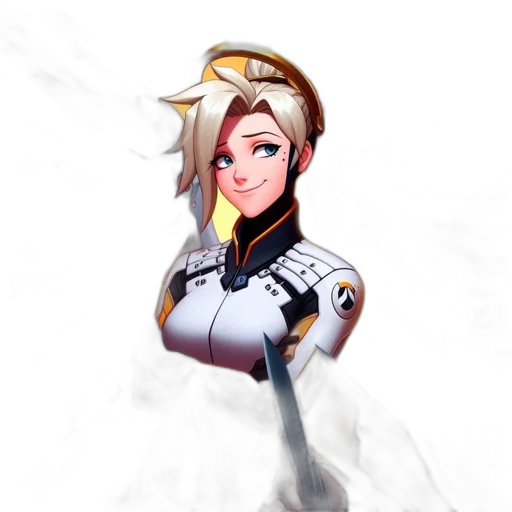 staff, weapon, robot, face, concept art, pixel art, fantasy art, anime transparent PNG cut-out