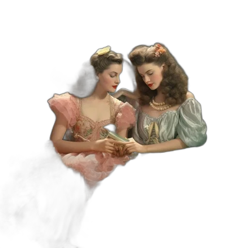 crown, jewelry, dress, concept art, fantasy art, oil painting, pixel art, fire transparent PNG cut-out