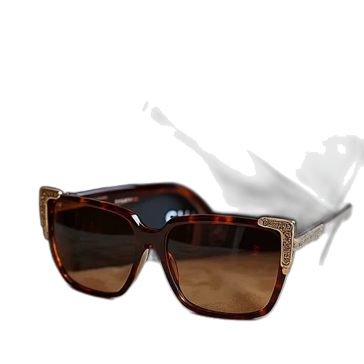 mask, 3d render, photorealistic, chanel, vintage, sunglasses, original, packaging transparent PNG cut-out