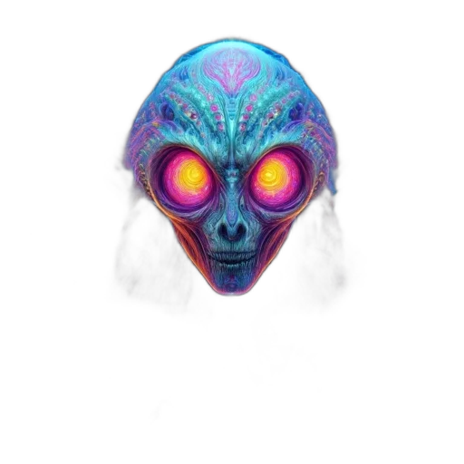 mask, creature, face, jewelry, concept art, fantasy art, pixel art, 3d render transparent PNG cut-out