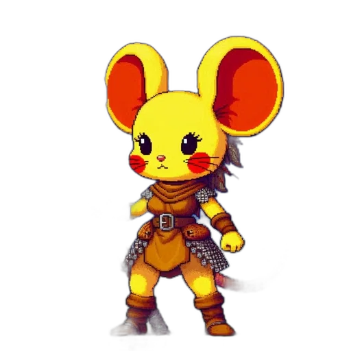 staff, animal, weapon, mask, pixel art, concept art, fantasy art, 3d render transparent PNG cut-out