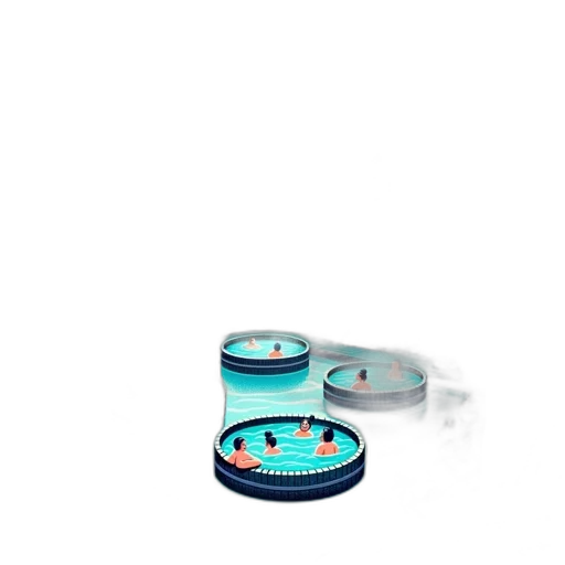jewelry, weapon, robot, 3d render, concept art, pixel art, vaporwave, fog transparent PNG cut-out