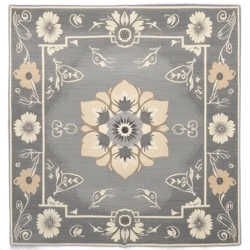 flower, furniture, earth tones, monochrome transparent PNG cut-out