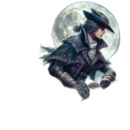 hat, jacket, dragon, mask, fantasy art, concept art, comic book art, pixel art transparent PNG cut-out