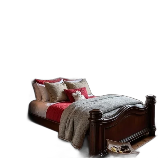furniture, crown, shoes, 3d render transparent PNG cut-out