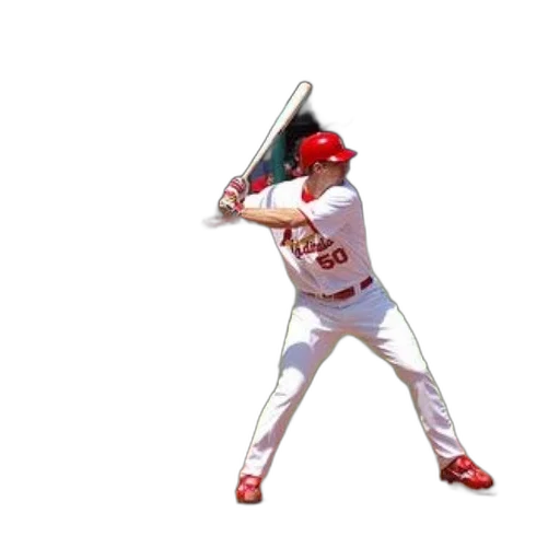 staff, weapon, animal, 3d render, concept art, photorealistic, baseball, player transparent PNG cut-out