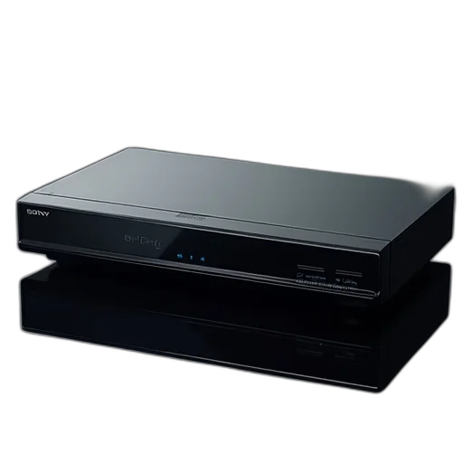 3d render, sony, blu, ray, player, shown, playback, capability transparent PNG cut-out