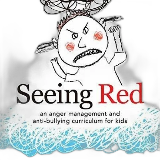 seeing, red, anger, management, anti-bullying, curriculum, kids, book transparent PNG cut-out