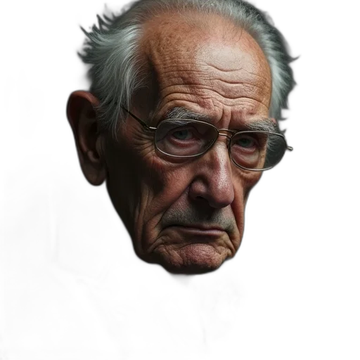 face, staff, mask, animal, photorealistic, concept art, oil painting, 3d render transparent PNG cut-out