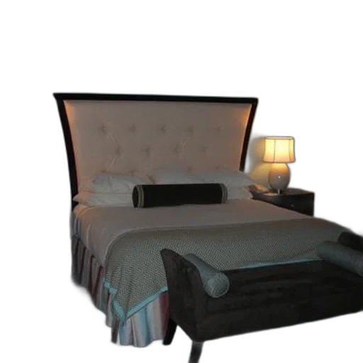 furniture, 3d render, photorealistic, dark transparent PNG cut-out