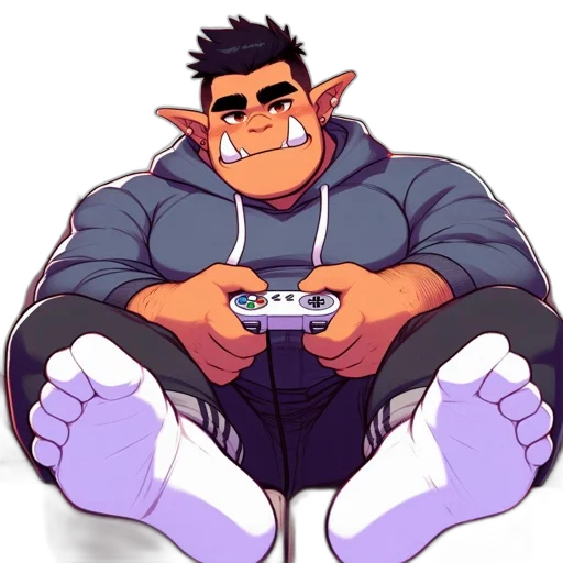 concept art, pixel art, cartoon, 3d render, animated, character, resembling, man transparent PNG cut-out