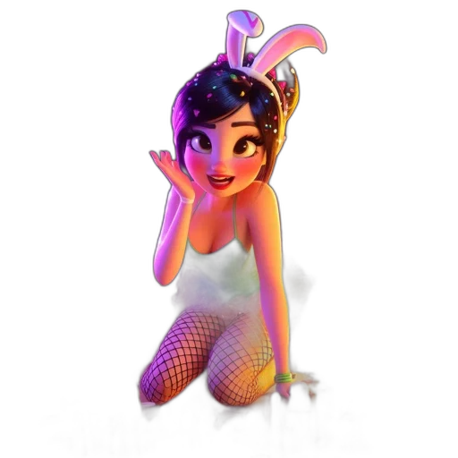 dress, creature, staff, crown, 3d render, concept art, pixel art, fantasy art transparent PNG cut-out