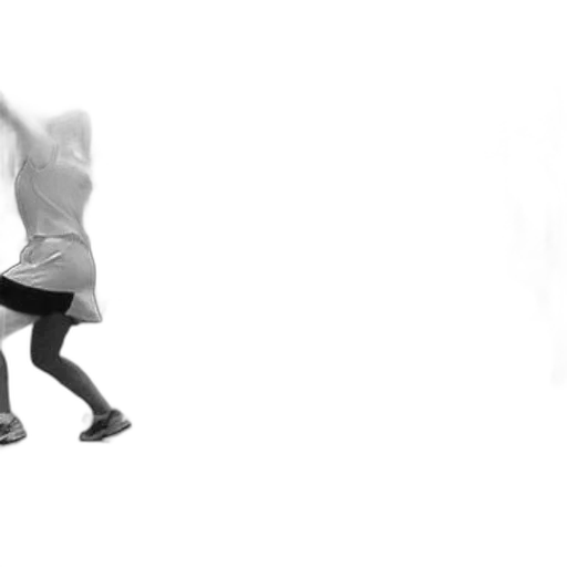 3d render, concept art, photorealistic, monochrome, black, white, photo, woman transparent PNG cut-out