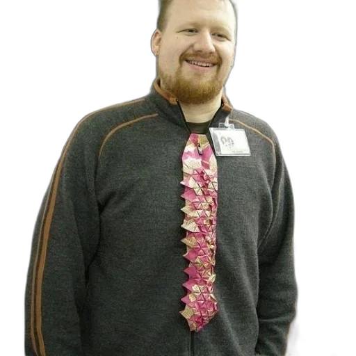 staff, jacket, jewelry, man transparent PNG cut-out