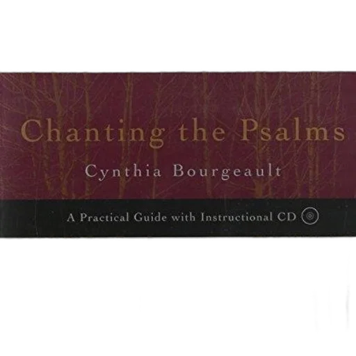 book, cover, titled, chanting, psalms, cynthia, bourgeault, featuring transparent PNG cut-out