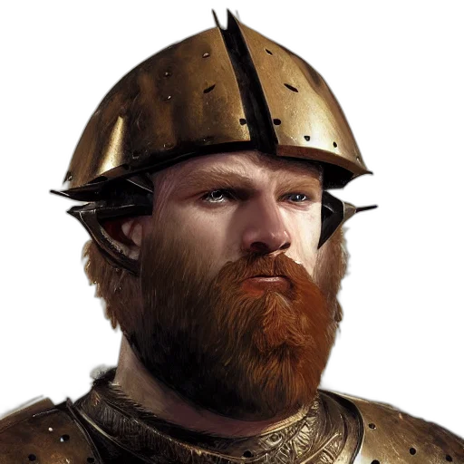 crown, staff, face, sword transparent PNG cut-out
