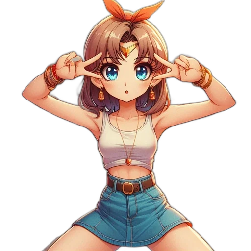 weapon, crown, staff, hat, anime, pixel art, concept art, cartoon transparent PNG cut-out