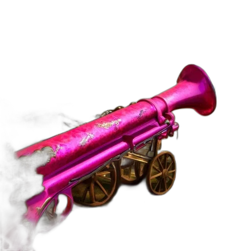 weapon, staff, umbrella, sword, concept art, 3d render, vaporwave, photorealistic transparent PNG cut-out