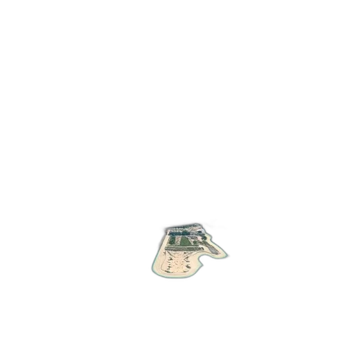 hat, shoes, umbrella, dress, pixel art, 3d render, concept art, vaporwave transparent PNG cut-out