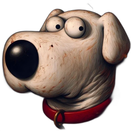 animal, face, creature, staff, photorealistic, 3d render, cartoon, concept art transparent PNG cut-out
