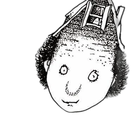 hat, crown, hair, face, cartoon, light, attic, collection transparent PNG cut-out