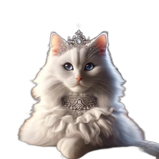 crown, jewelry, animal, staff, photorealistic, fantasy art, pixel art, concept art transparent PNG cut-out